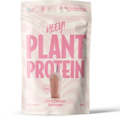 Heey! Veganskt Protein Vit Choklad & Hallon 500 g v:4486309