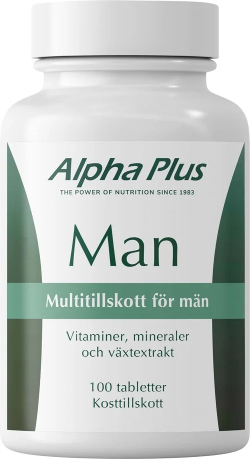Alpha Plus Man 100 stk v:6023079