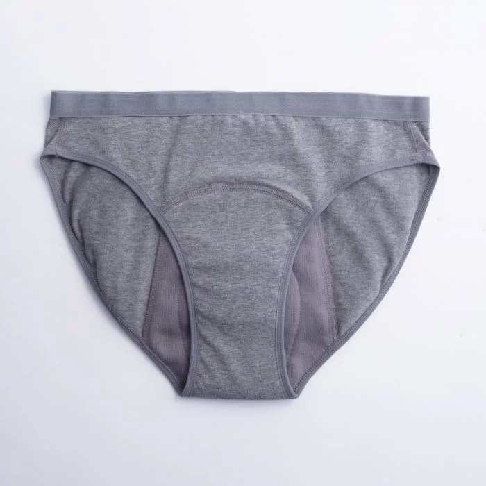 ImseVimse mensentruse bikini XS gråmelert v:3303995 ImseVimse mensentruse bikini XS gråmelert v:3303995
