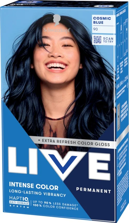 Schwarzkopf LIVE Intense Color 90 Cosmic Blue v:5700990