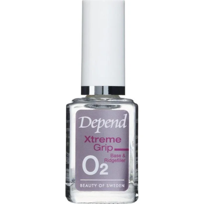 Depend Xtreme Grip Base & Ridgefiller – baslakk til negler v:6134045 Depend Xtreme Grip Base & Ridgefiller – baslakk til negler v:6134045