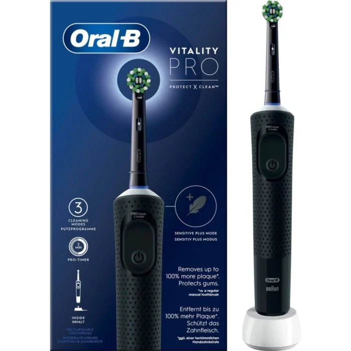 Oral-B Vitality Pro elektrisk tannbørste Svart v:7394878 Oral-B Vitality Pro elektrisk tannbørste Svart v:7394878