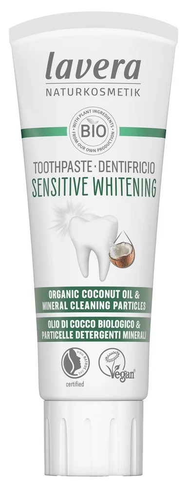 Lavera Toothpaste Sensitive Whitening 75 ml v:3092848
