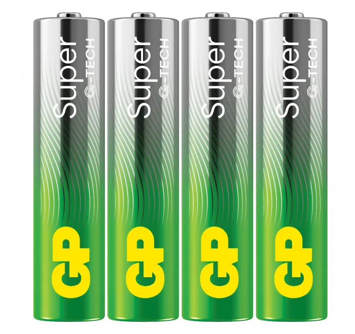 GP Super Alkaline AAA-batteri 24A/LR03 4-pk v:9384217 GP Super Alkaline AAA-batteri 24A/LR03 4-pk v:9384217