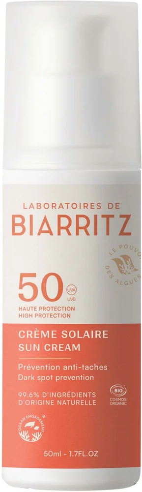 Laboratoires de Biarritz DERMO Suncare Face Sunscreen SPF50 50 ml v:5007276