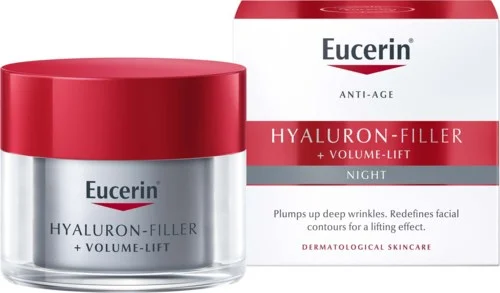 Eucerin Hyaluron-Filler + Volume-Lift Night Cream 50 ml v:2996921 Eucerin Hyaluron-Filler + Volume-Lift Night Cream 50 ml v:2996921