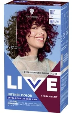 Schwarzkopf LIVE Intense Color L75 Deep Red v:7801258