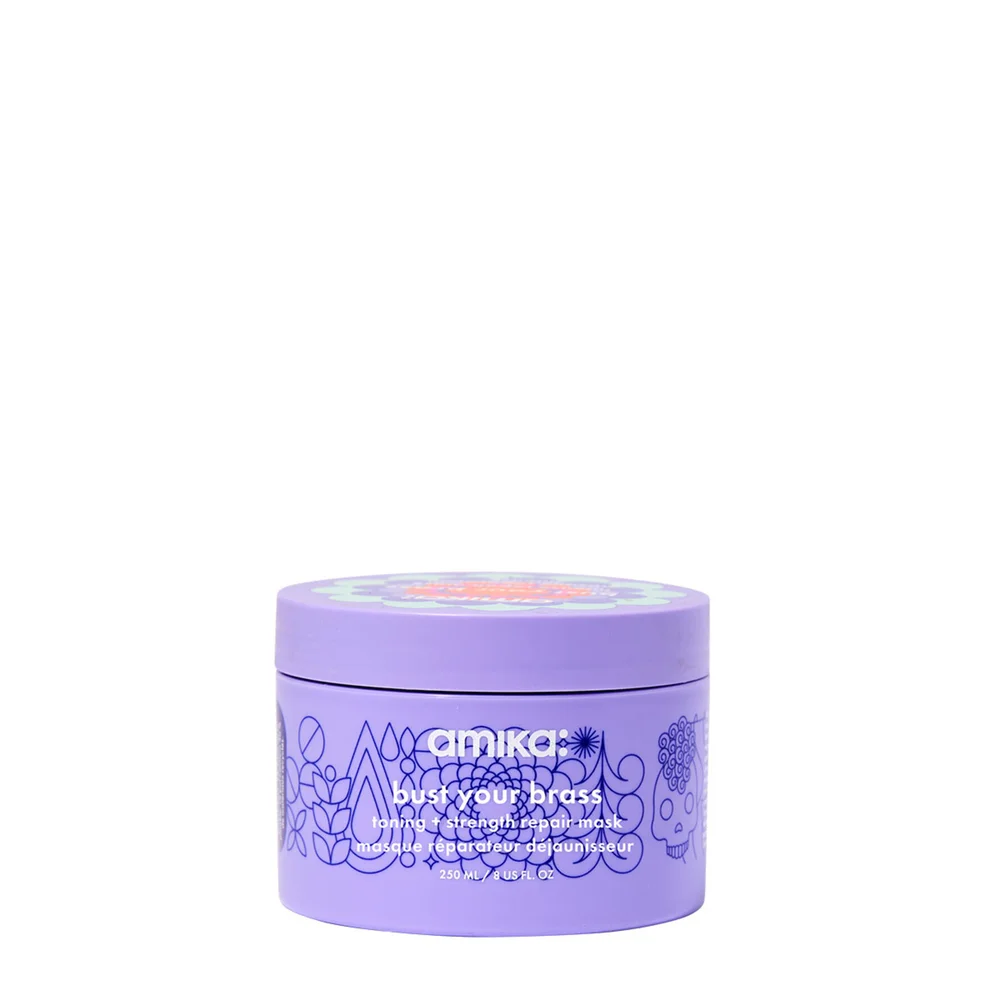 Bust Your Brass Cool Blonde Intense Repair Mask 250 ml – amika: v:8143846 Bust Your Brass Cool Blonde Intense Repair Mask 250 ml – amika: v:8143846