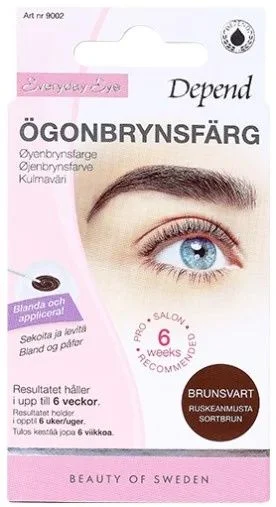 Depend Everyday Eyebrow Colour Brown Black | brynsfarge v:8627647 Depend Everyday Eyebrow Colour Brown Black | brynsfarge v:8627647
