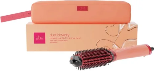 ghd Duet Blowdry Limited Edition Hair Dryer Brush in Sun-Kissed Peach v:1005291 ghd Duet Blowdry Limited Edition Hair Dryer Brush in Sun-Kissed Peach v:1005291
