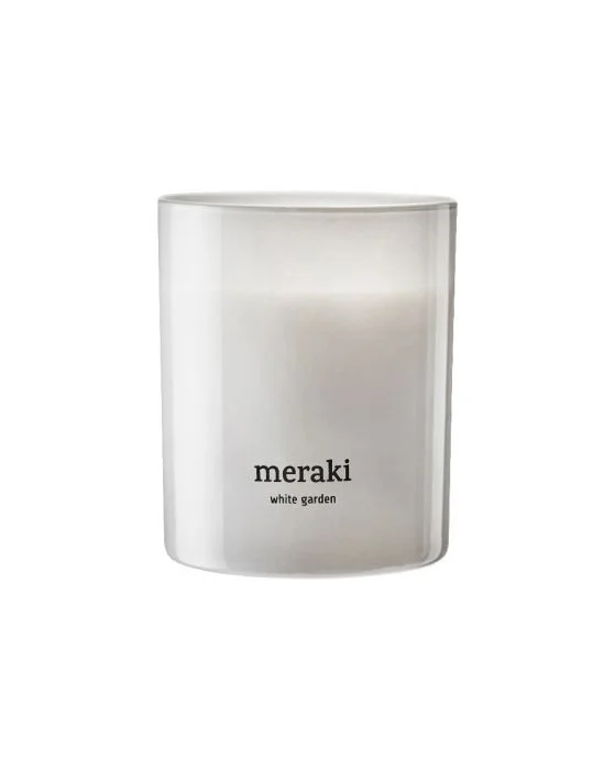 Meraki Duftlys White garden 200 gram v:8657775 Meraki Duftlys White garden 200 gram v:8657775