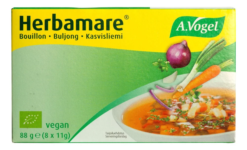 A. Vogel Herbamare Urtebouillon Tern – 8 stk. v:5345672 A. Vogel Herbamare Urtebouillon Tern – 8 stk. v:5345672