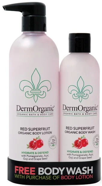 DermOrganic Bath & Body Duo Pack Red Superfruits v:9802915