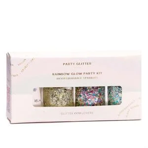 Glitter Eco Lovers Rainbow Glow Party Kit 24ml v:6001242 Glitter Eco Lovers Rainbow Glow Party Kit 24ml v:6001242