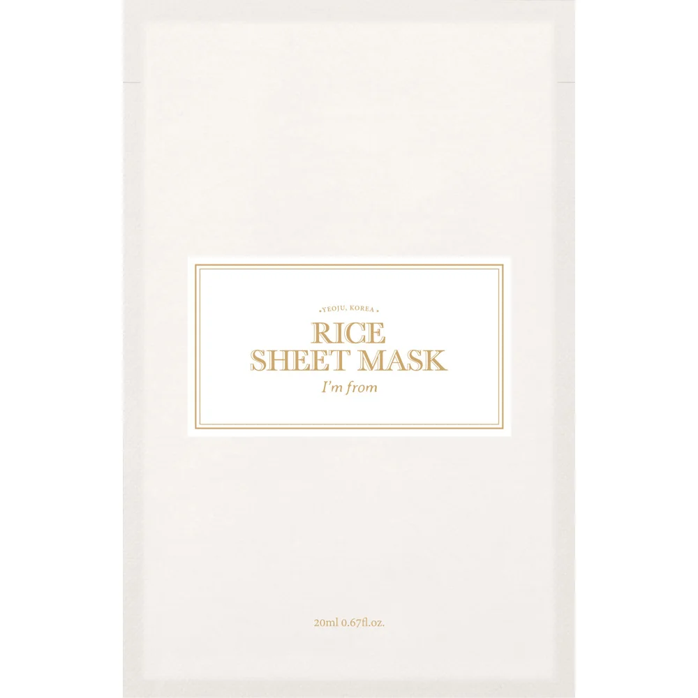 Rice Sheet Mask, 20ml v:7890958 Rice Sheet Mask, 20ml v:7890958