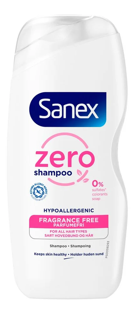 Sanex Zero% Shampoo - 250 ml v:1492630