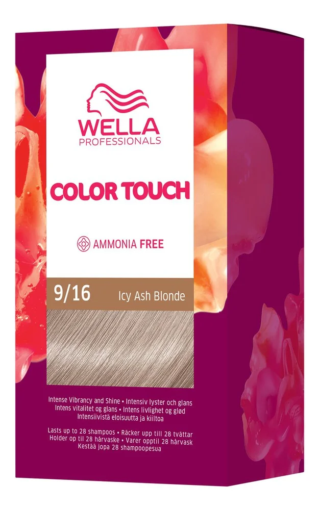 Wella Professionals Color Touch Pure Naturals Icy Ash Blonde 9/16 - 130 ml. v:4541096