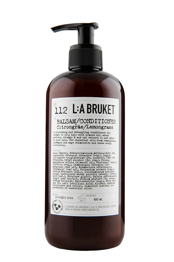 112 Conditioner Lemongrass 450 ml – L:A BRUKET v:2562154 112 Conditioner Lemongrass 450 ml – L:A BRUKET v:2562154