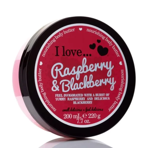 I Love… Nourishing Body Butter I Love… Raspberry & Blackberry 200 ml v:5185489 I Love… Nourishing Body Butter I Love… Raspberry & Blackberry 200 ml v:5185489