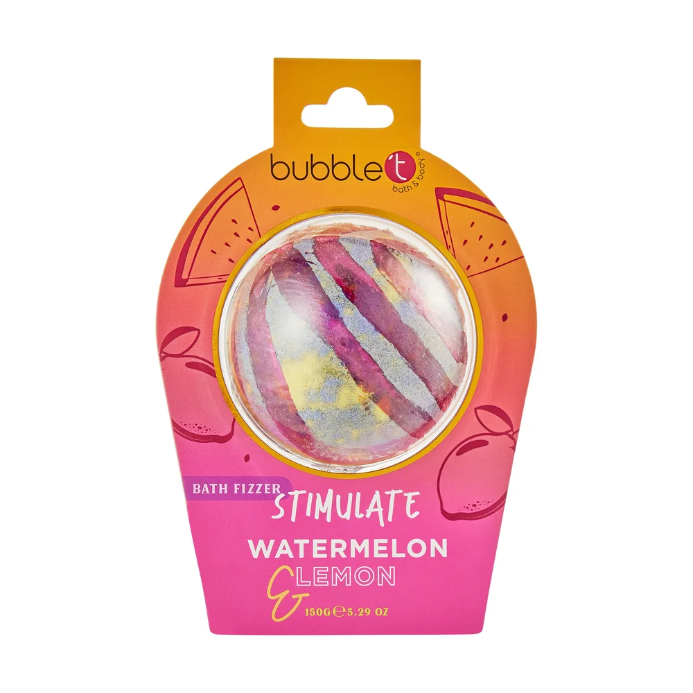 Stimulate Watermelon & Lemon Bath Fizzer 150g v:6647498 Stimulate Watermelon & Lemon Bath Fizzer 150g v:6647498