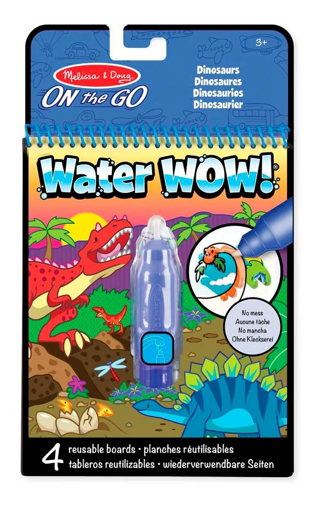 Melissa & Doug Water Wow! – Dinosaur – 1 stk. v:4780548 Melissa & Doug Water Wow! – Dinosaur – 1 stk. v:4780548