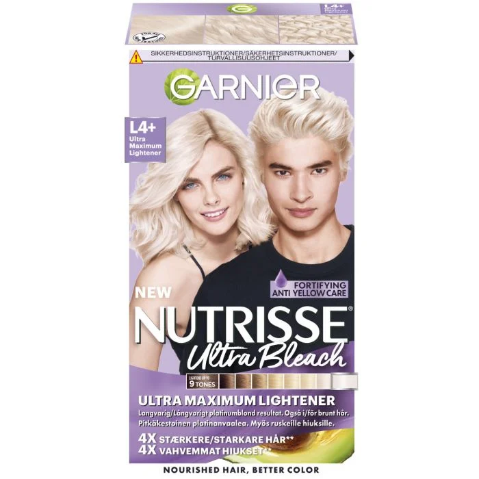 Garnier Nutrisse Ultra Bleach L4+ Ultra Maximum Lightener 176 ml v:7527173 Garnier Nutrisse Ultra Bleach L4+ Ultra Maximum Lightener 176 ml v:7527173