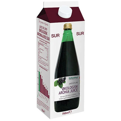 100% Aronia (Svartsurbær) Saft Sur Smak Naturel Økologisk v:5395002 100% Aronia (Svartsurbær) Saft Sur Smak Naturel Økologisk v:5395002