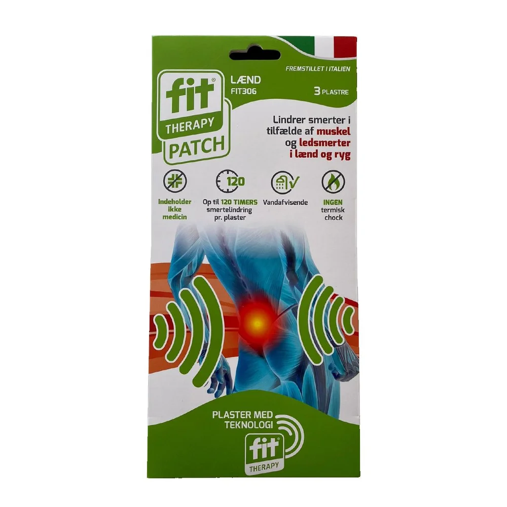 Fit Smerteplaster Korsrygg – 3 stk v:4141996 Fit Smerteplaster Korsrygg – 3 stk v:4141996