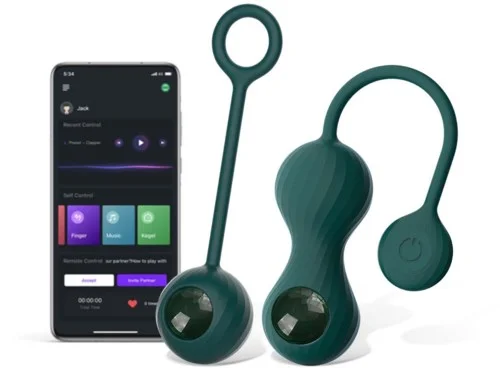 Magic Motion App Controlled Pelvic Floor Trainings Set - Crystal v:1035001