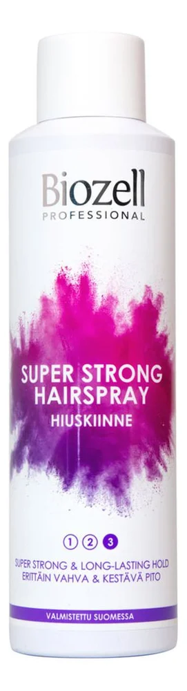 Biozell Professional Hairspray Super Strong – 250 ml. v:5400871 Biozell Professional Hairspray Super Strong – 250 ml. v:5400871