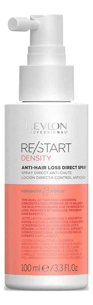 Revlon Professional Restart Density Anti Hair Loss Direct Spray – 100 ml. v:3298141 Revlon Professional Restart Density Anti Hair Loss Direct Spray – 100 ml. v:3298141