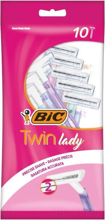BIC Twin Lady Sensitive engangshøvel, 10 stk. v:9083027 BIC Twin Lady Sensitive engangshøvel, 10 stk. v:9083027