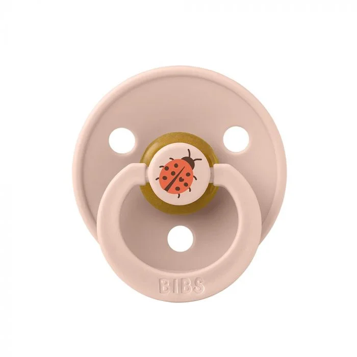 BIBS smokk Studio Colour Ladybug Latex Size 3 Blush 1 stk v:4368633