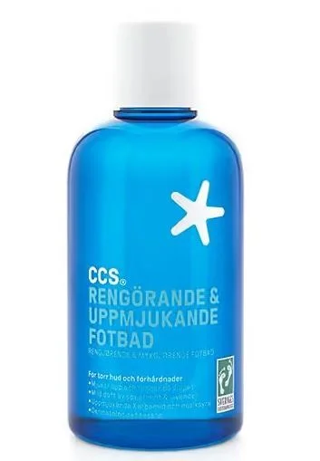 CCCS ren og mykgjørende fotbad 250 ml v:6693311 CCCS ren og mykgjørende fotbad 250 ml v:6693311