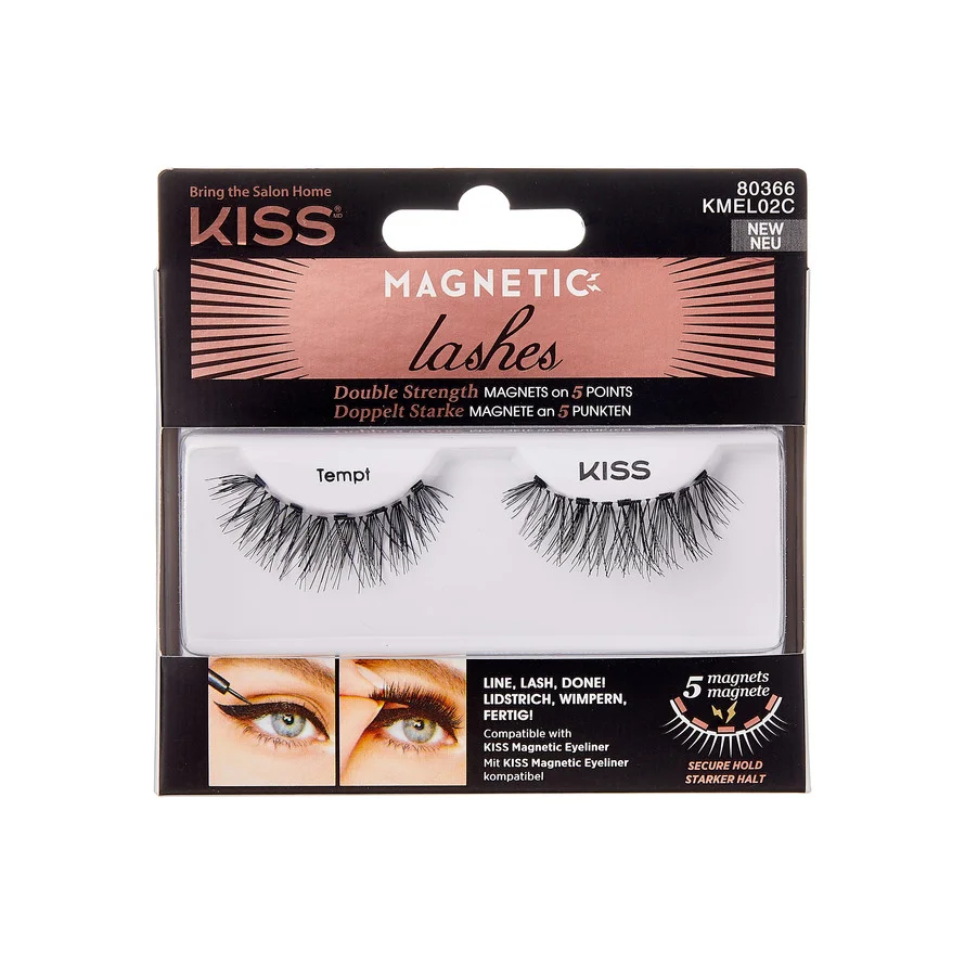 Magnetic Eyelashes 2 stk – Kiss v:6532099 Magnetic Eyelashes 2 stk – Kiss v:6532099