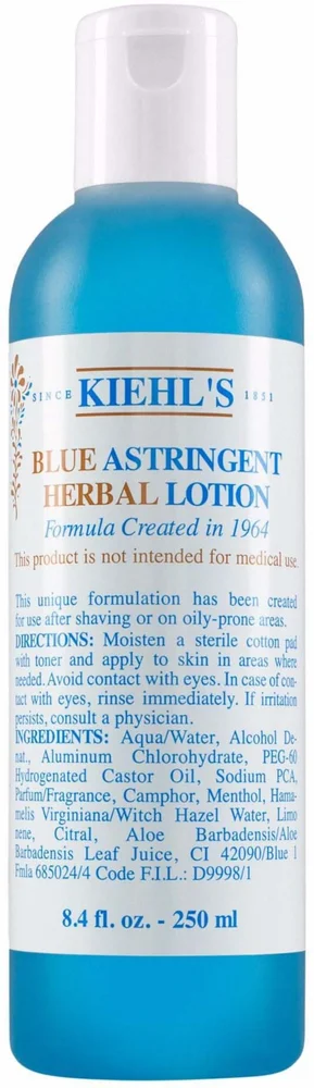 Kiehl’s Blue Herbal Blue Astringent Herbal Lotion 250 ml v:5219589