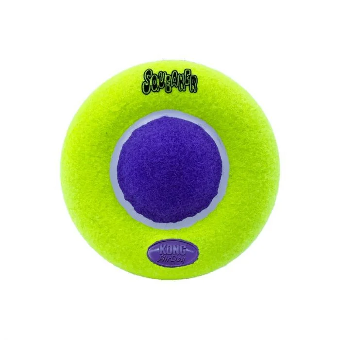 KONG AirDog Squeaker Saucer Hundeleke Flerfarget M/L v:8035813 KONG AirDog Squeaker Saucer Hundeleke Flerfarget M/L v:8035813