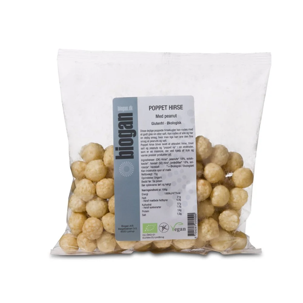 Biogan Poppet Hirse Peanut – 75 g. v:3576484