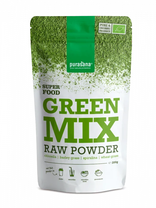 Purasana Green mix powder 200g ØKO v:5559365