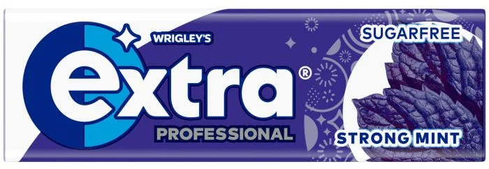 Extra Strong Mint tyggegummi 14 g v:3755801