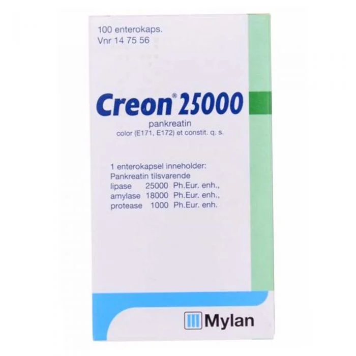 Creon 25000 enterokapsler v:3592739 Creon 25000 enterokapsler v:3592739