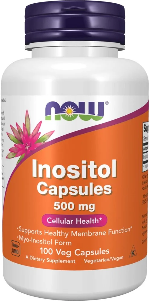 NOW Inositol 500Mg 100 stk v:4892251 NOW Inositol 500Mg 100 stk v:4892251