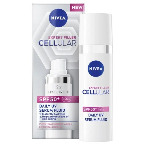 NIVEA Cellular Expert Filler SPF50+ Daily UV Serum Fluid 30 ml v:7988212 NIVEA Cellular Expert Filler SPF50+ Daily UV Serum Fluid 30 ml v:7988212