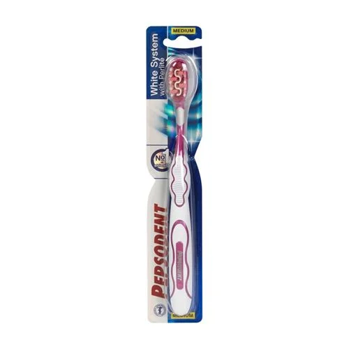 Pepsodent White System Tannbørste – Medium v:1560651