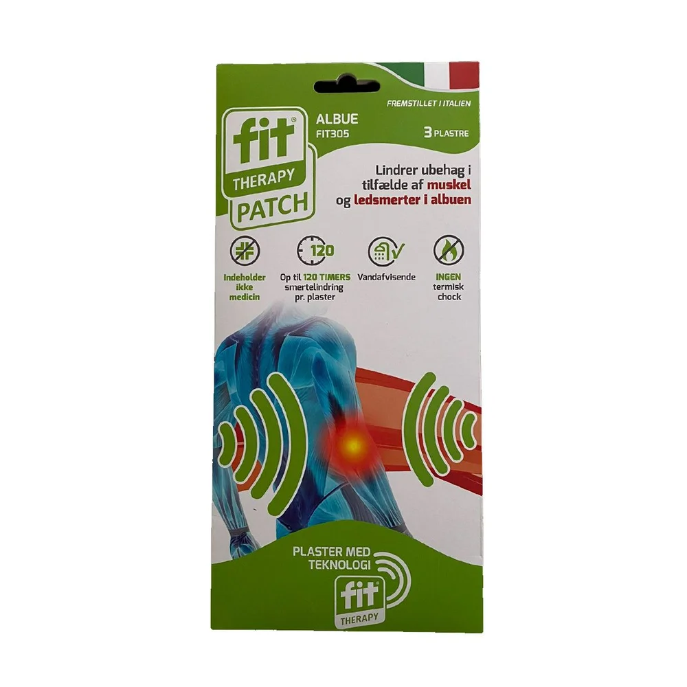 Fit Smerteplaster Albue – 3 stk v:8443845 Fit Smerteplaster Albue – 3 stk v:8443845