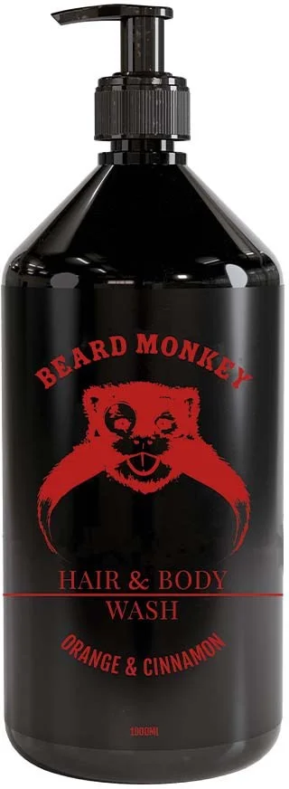 Beard Monkey Hair & Body Orange & Cinnamon 1000 ml v:2976079 Beard Monkey Hair & Body Orange & Cinnamon 1000 ml v:2976079