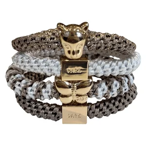 DARK Fat Hair Ties Combo Warm Taupe Mix w/ Gold 4pcs v:7427702 DARK Fat Hair Ties Combo Warm Taupe Mix w/ Gold 4pcs v:7427702