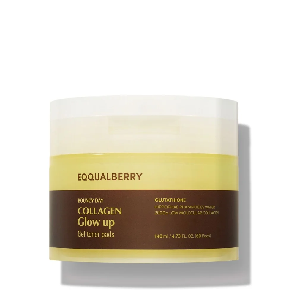 EQQUALBERRY Collagen Glow Up Toner Pads v:2891304