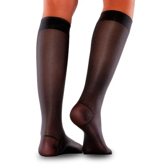 Nylon Knestrømpe Sort | M v:3190677 Nylon Knestrømpe Sort | M v:3190677