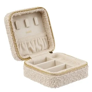 DARK Tweed Jewellery Box Mini Sand v:7690473